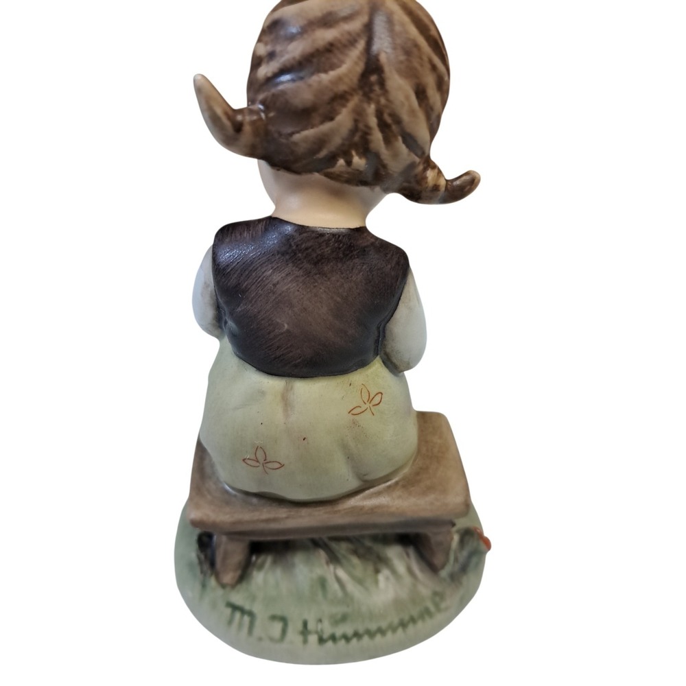 GOEBEL HUMMEL FIGURINE "BUSY STUDENT" #367 1963.GERMANY - Picture 3 of 5